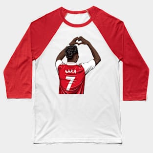 Bukayo Saka Baseball T-Shirt